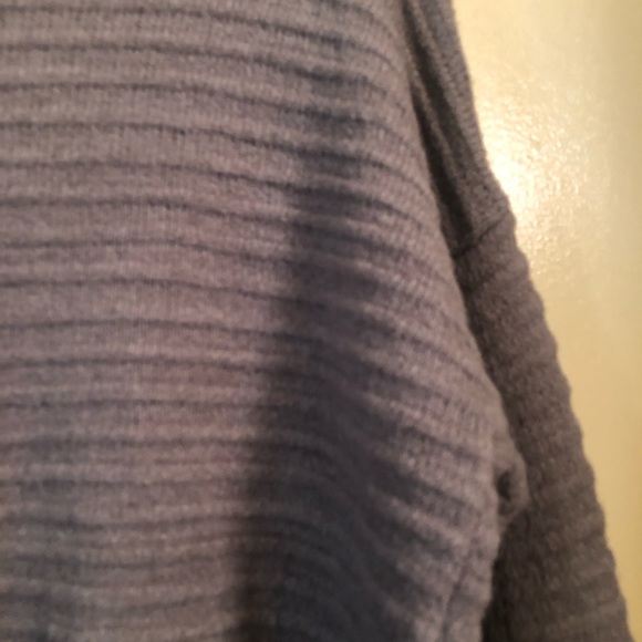 Madison Gray Mockneck Ottoman Sweater Size M L XL - Picture 9 of 11